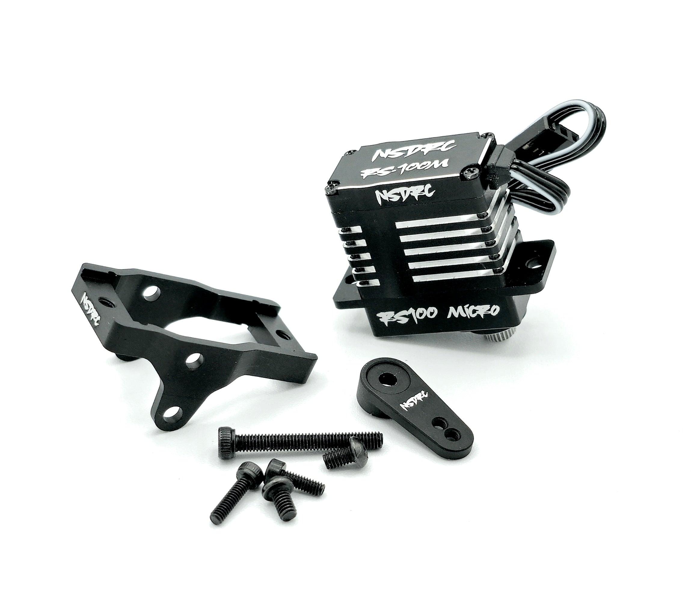 NSDRC Servo/Mount/Horn Bundle for TRX4M No Superior Designs RC