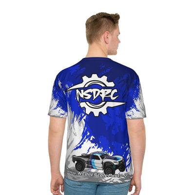 Blue pattern Loose Fit T-Shirt (Jersey Like) 1/5 Losi