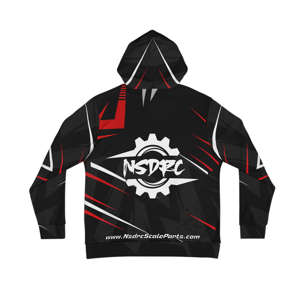 Men's Hoodie Black Grey Pattern NSDRC Logo – No Superior Designs