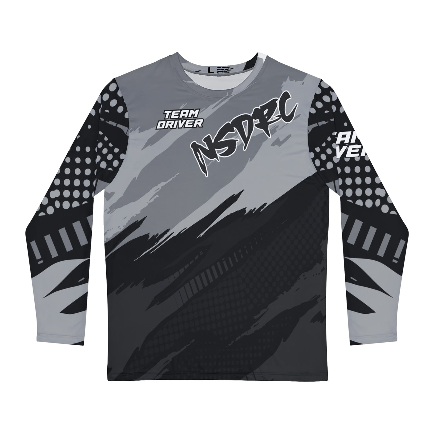 Black pattern Long Sleeve Shirt 1/5 Losi