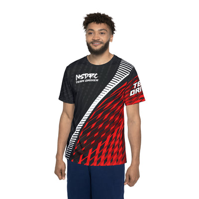 Men's Sports Jersey Red pattern Class 3