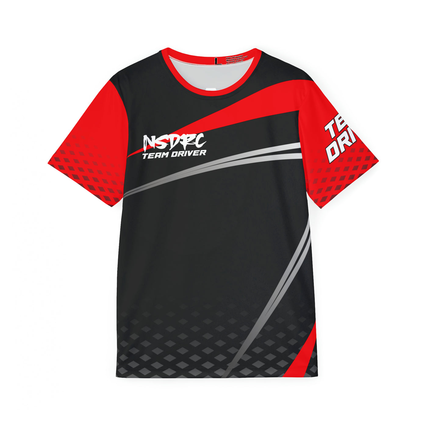 Men's Sports Jersey Red black grey Moa