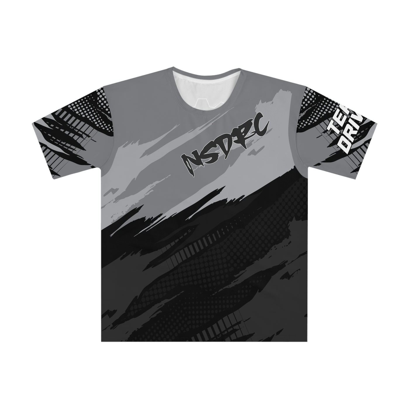 Black pattern Loose Fit T-Shirt (Jersey Like) Class 2