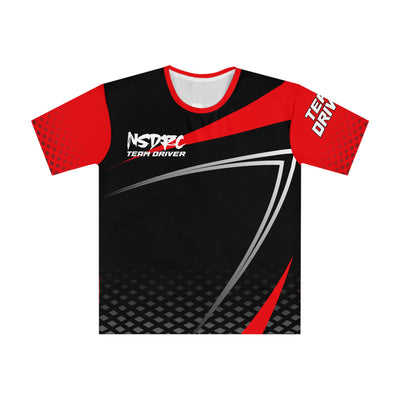 Red Black grey pattern Loose Fit T-Shirt (Jersey Like) 1/5 Losi