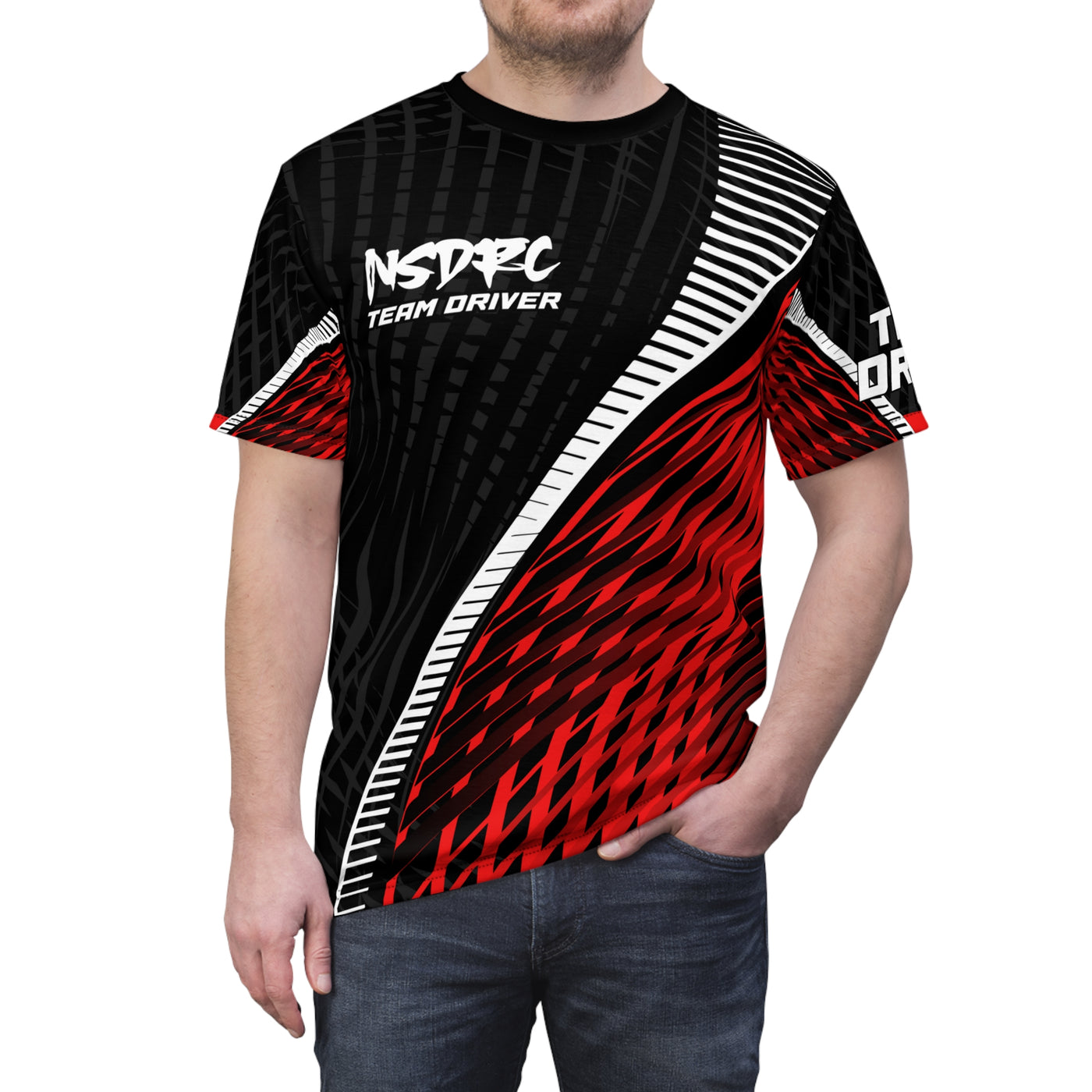 Red pattern T-Shirt 1/5 Losi TD