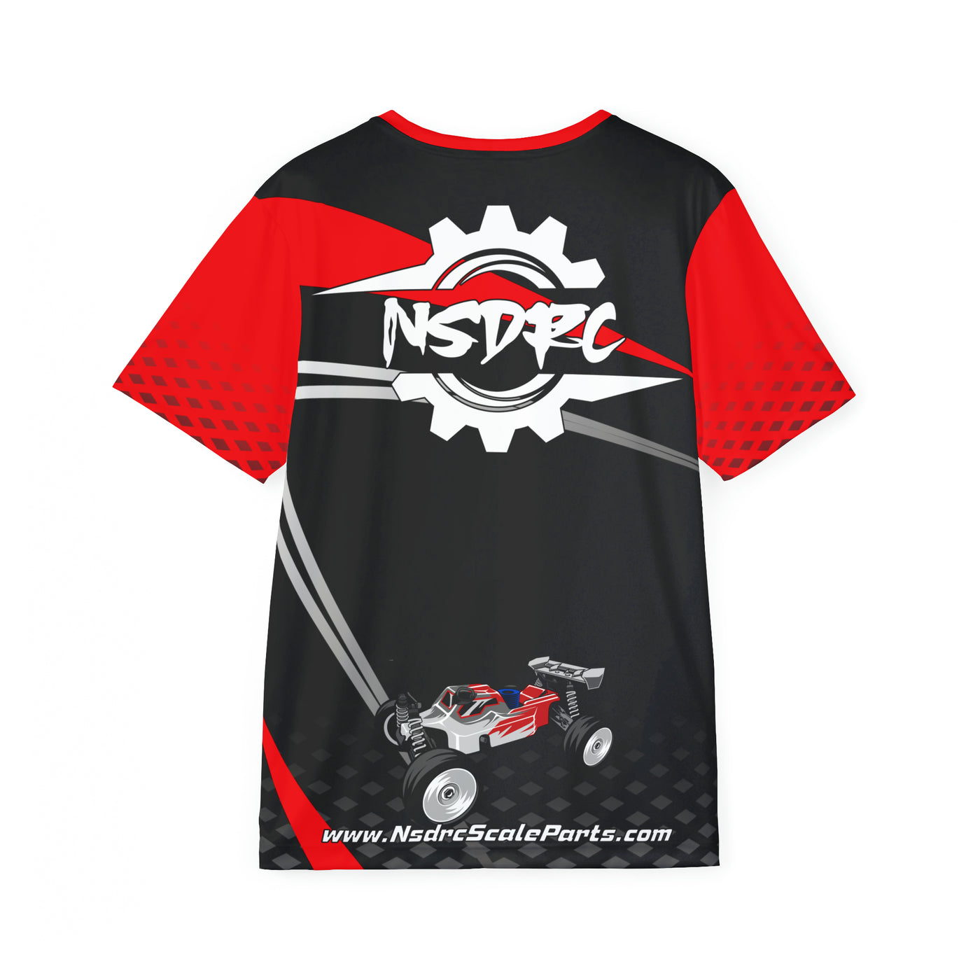 Men's Sports Jersey Red black grey Buggy