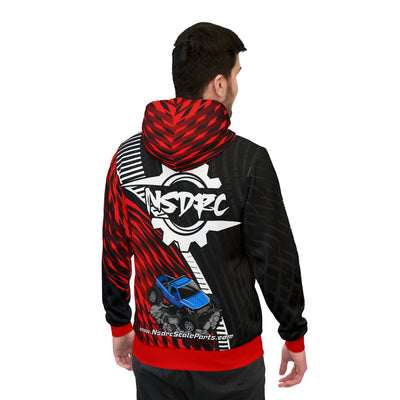 Red Pattern Athletic Hoodie Class 2