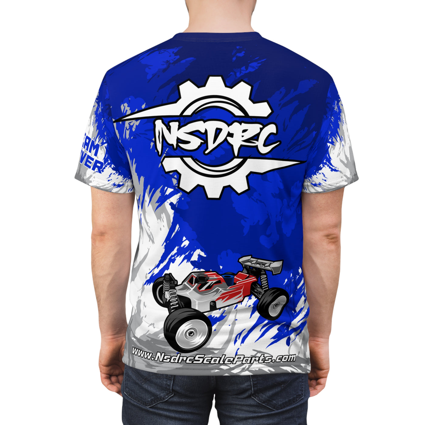 Blue pattern T-Shirt Buggy TD