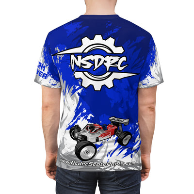 Blue pattern T-Shirt Buggy TD