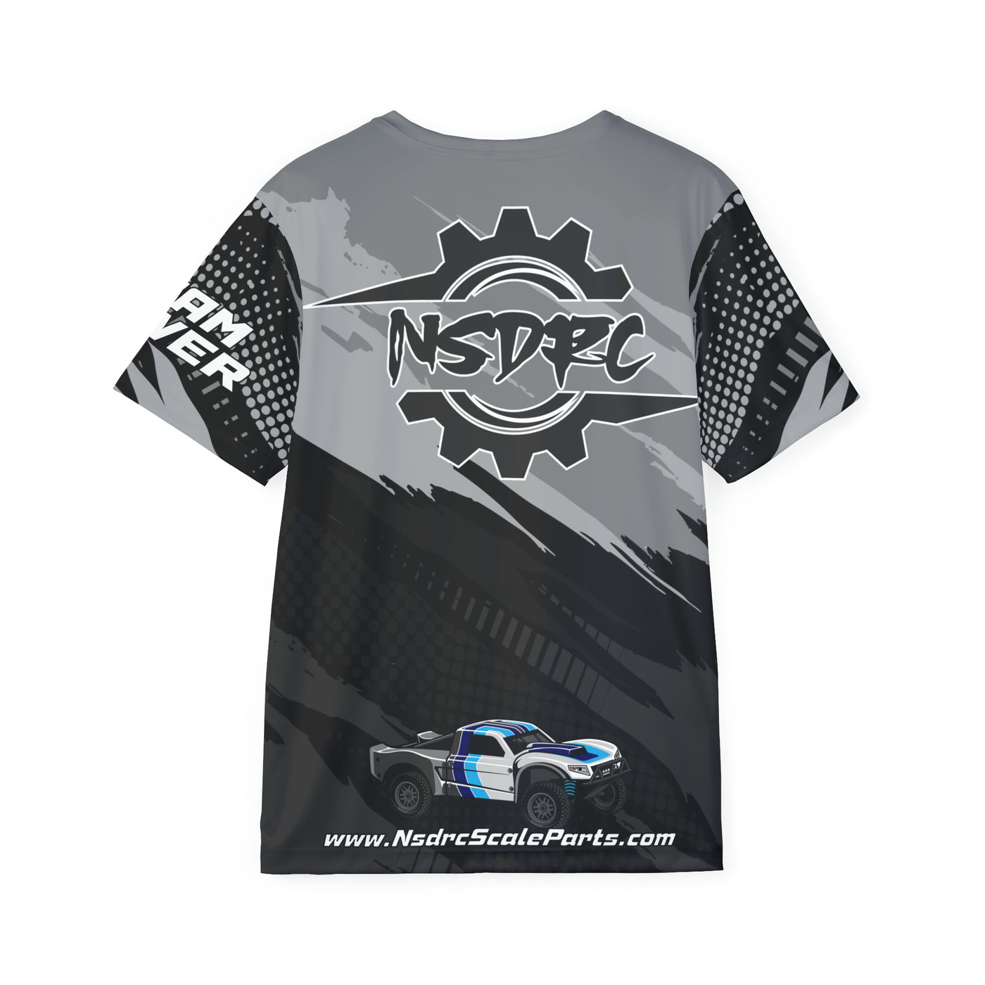 Men's Sports Jersey Black 1/5 Losi