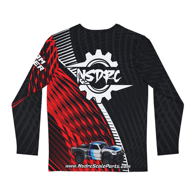 Red pattern Long Sleeve Shirt 1/5 Losi