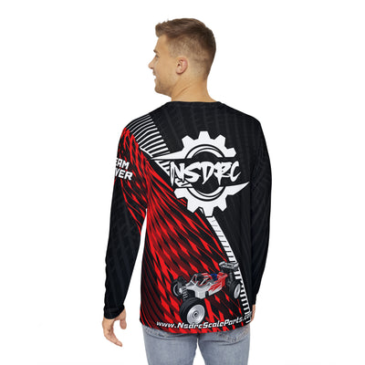 Red pattern Long Sleeve Shirt Buggy