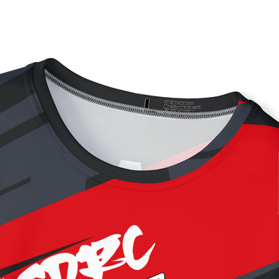 Men's Sports Jersey Red Stripe Moa