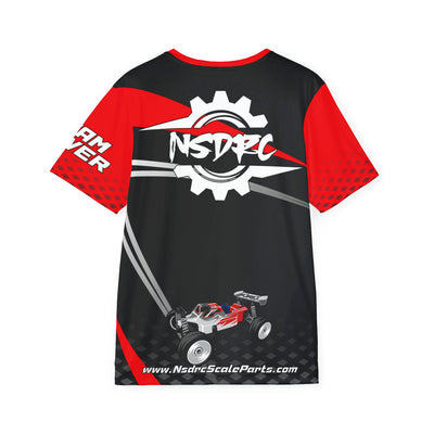 Men's Sports Jersey Red black grey Buggy