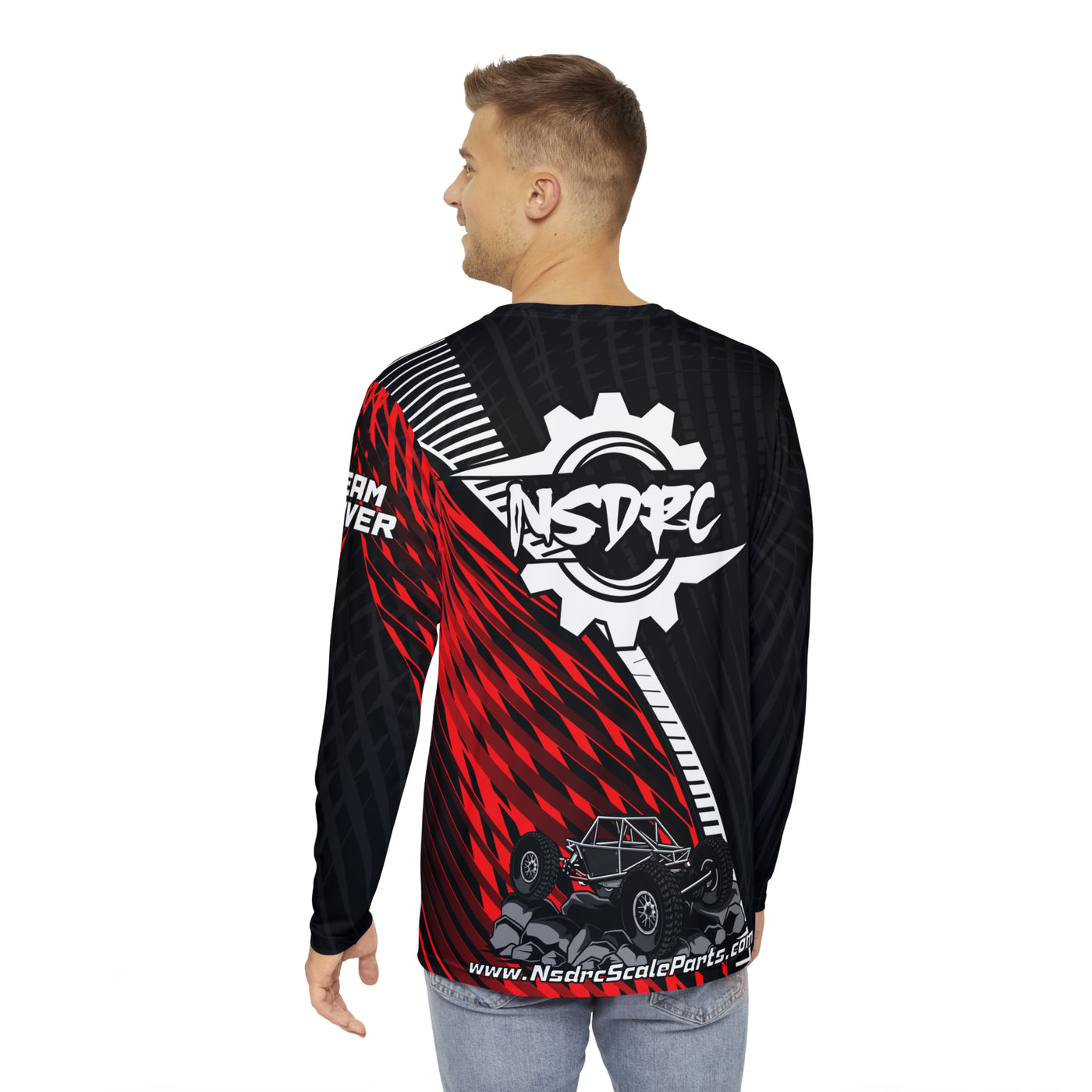 Red pattern Long Sleeve Shirt Class 3