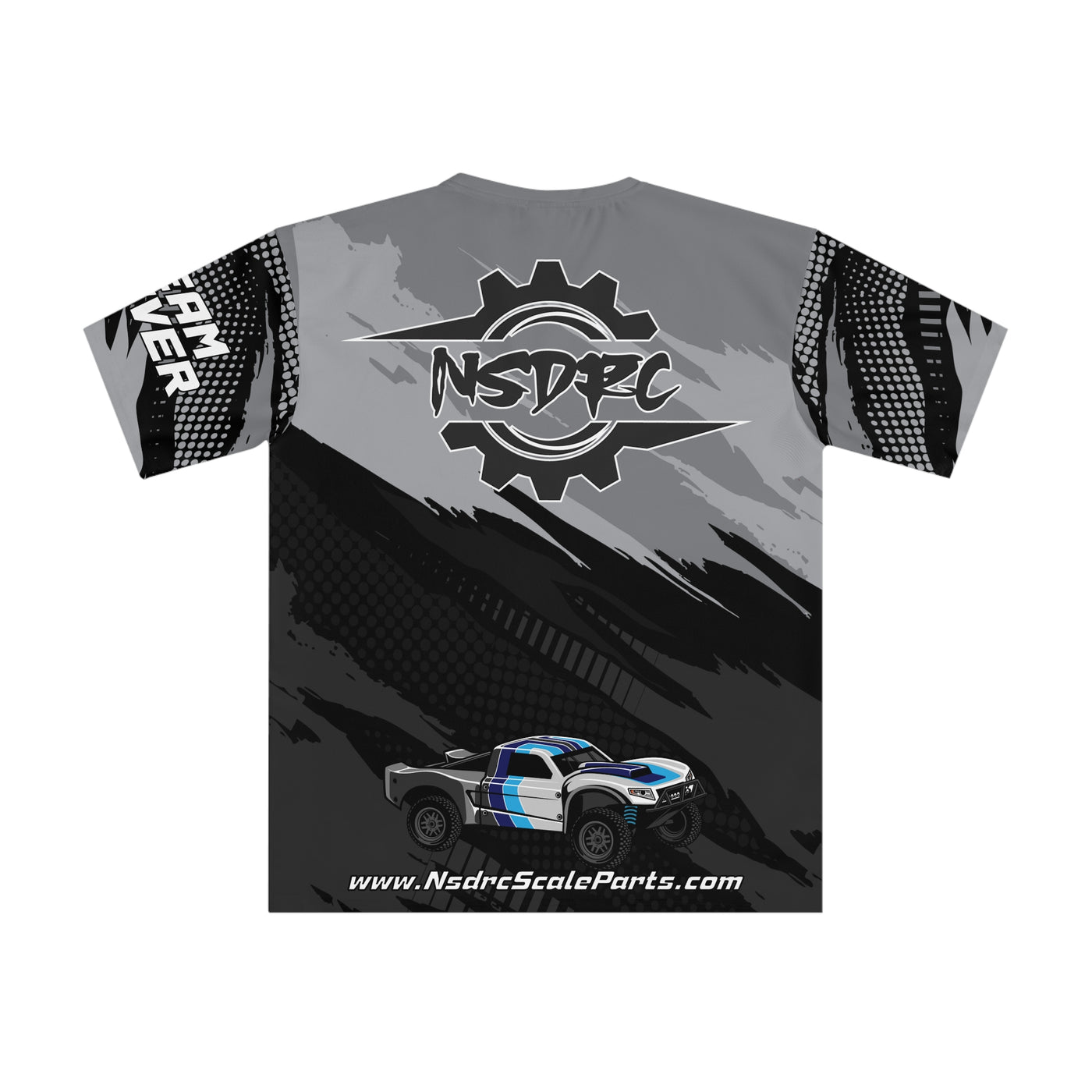 Black pattern Loose Fit T-Shirt (Jersey Like) 1/5 Losi