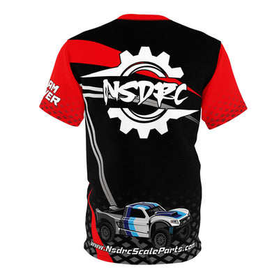 Red Black grey pattern T-Shirt 1/5 Losi TD