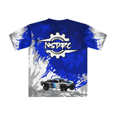 Blue pattern Loose Fit T-Shirt (Jersey Like) 1/5 Losi