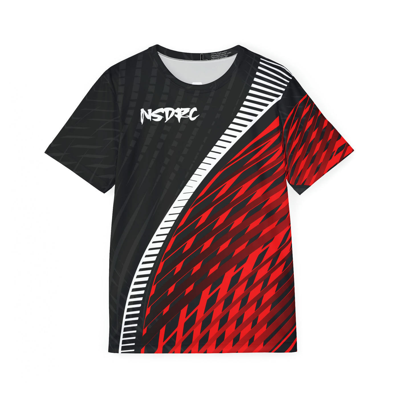 Men's Sports Jersey Red pattern Buggy