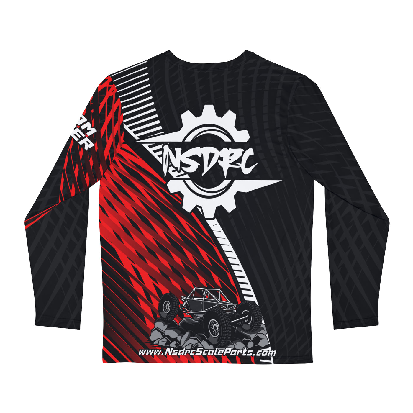 Red pattern Long Sleeve Shirt Class 3