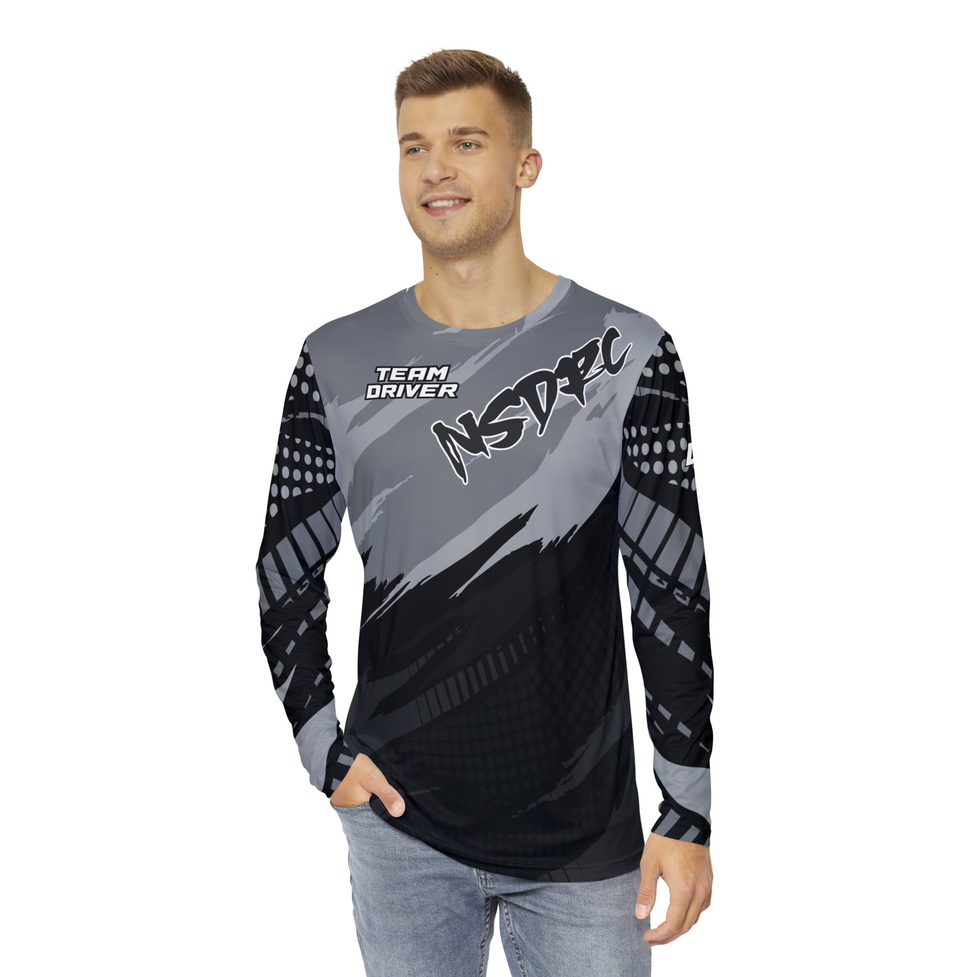 Black pattern Long Sleeve Shirt 1/5 Losi