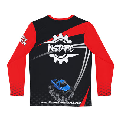 Red black grey pattern Long Sleeve Shirt Class 2