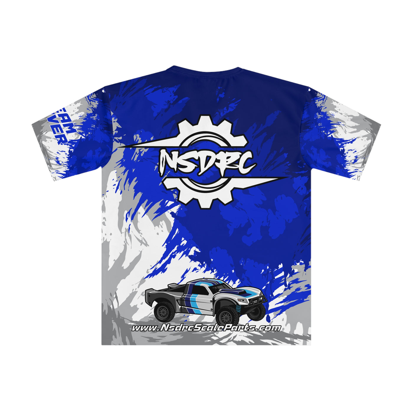 Blue pattern Loose Fit T-Shirt (Jersey Like) 1/5 Losi