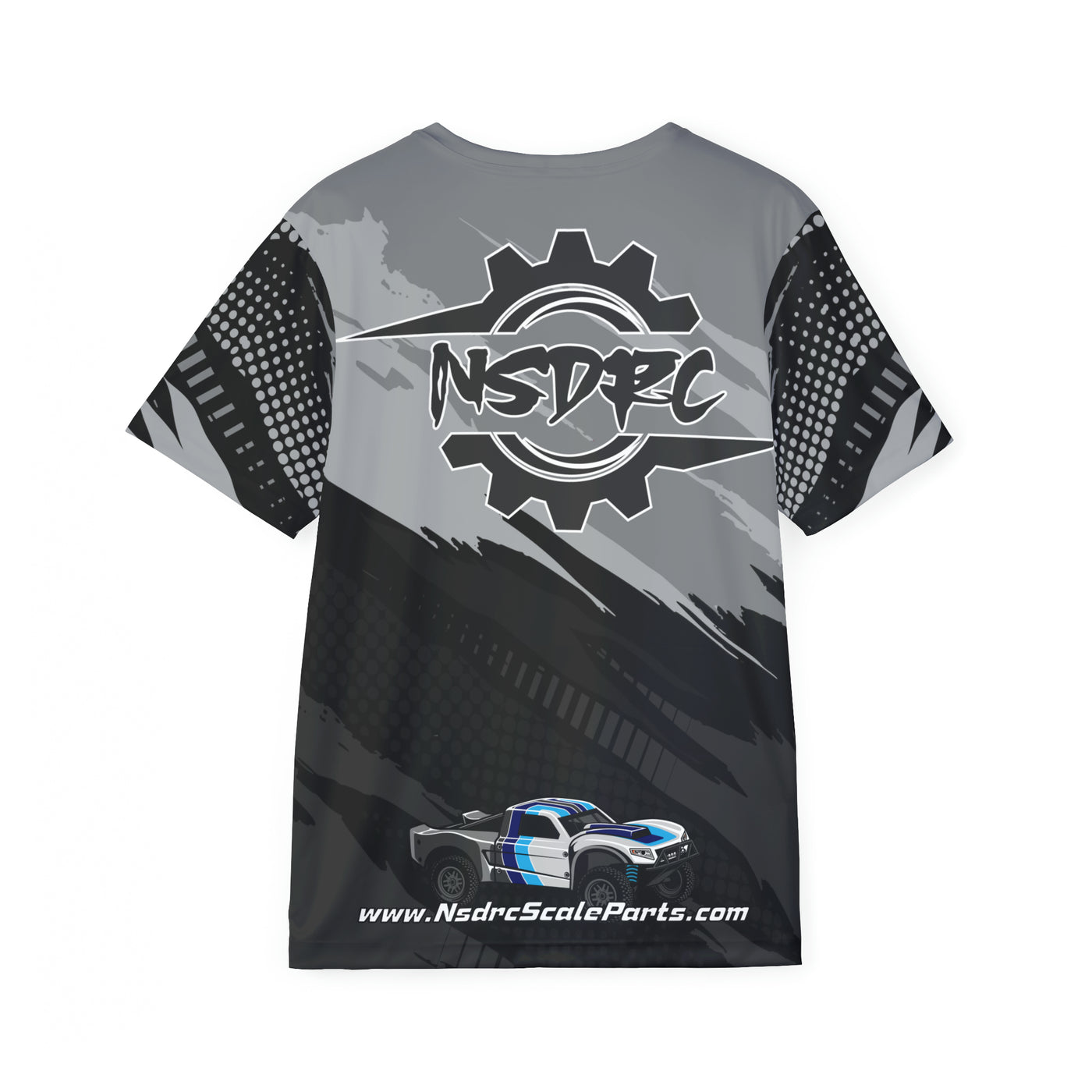 Men's Sports Jersey Black 1/5 Losi