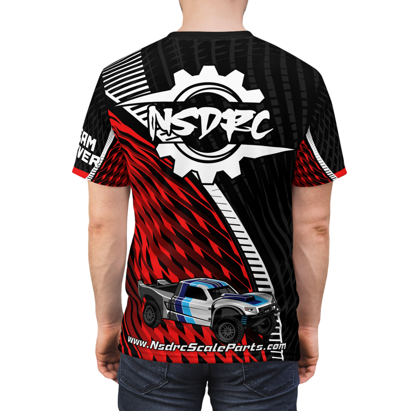 Red pattern T-Shirt 1/5 Losi TD