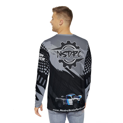 Black pattern Long Sleeve Shirt 1/5 Losi