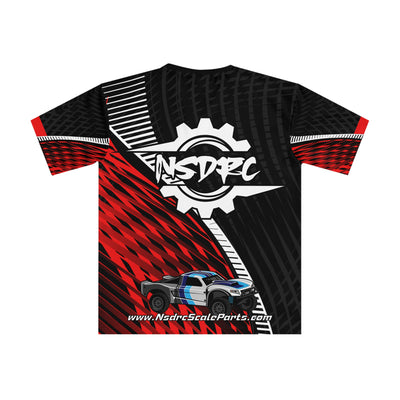 Red pattern Loose Fit T-Shirt (Jersey Like) 1/5 Losi