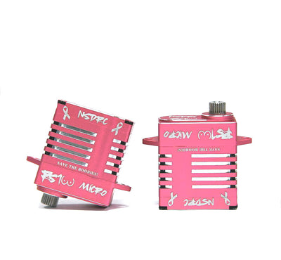 🎀 Pink RS100 Micro Servo & Matching Aluminum Horn Breast Cancer Awareness Edition 🎀