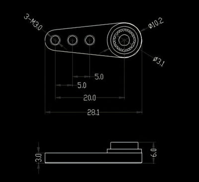 20mm Non-Clamping Monster Horn