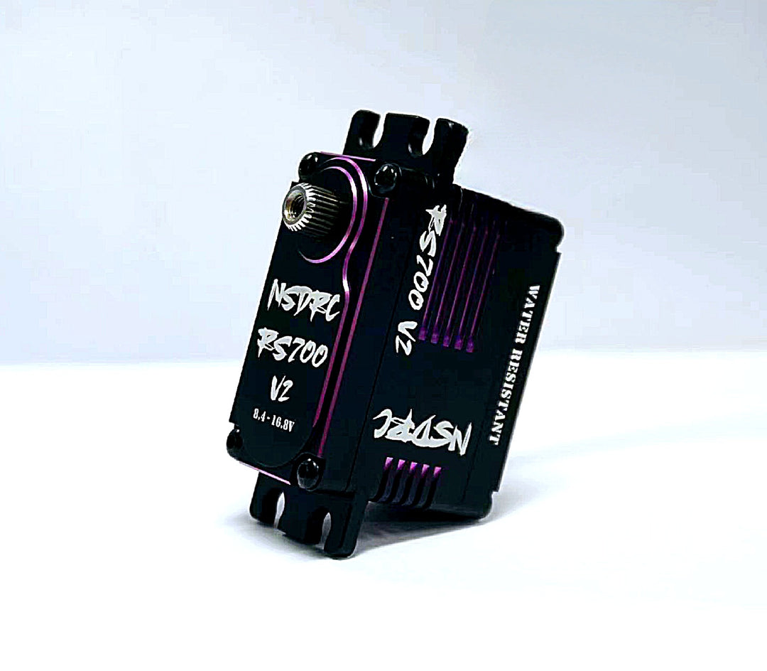 RS700 V2 Special Edition Purple Servo & Horn – No Superior Designs RC