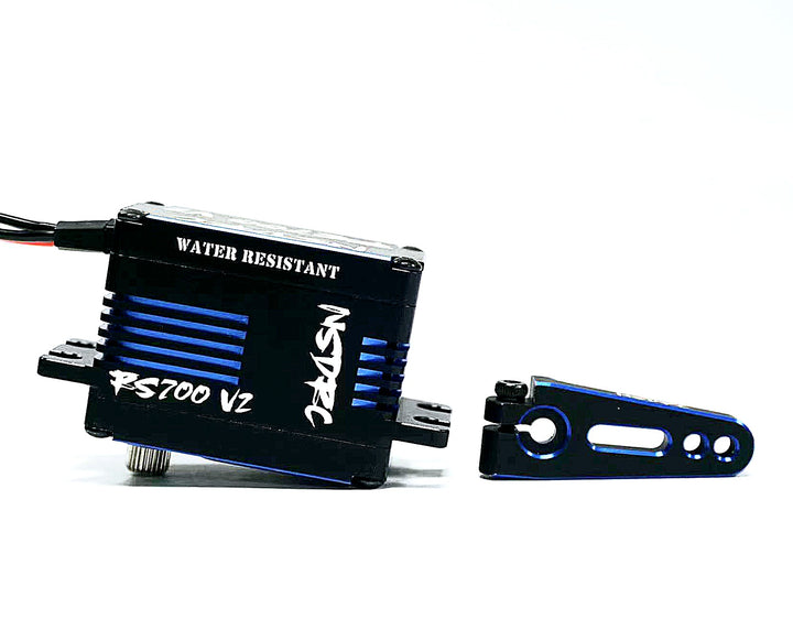 RS700 V2 Special Edition Blue Servo & Horn – No Superior Designs