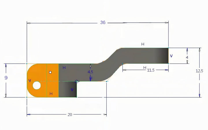 Offset Monster Horn - No Superior Designs Rc LLC