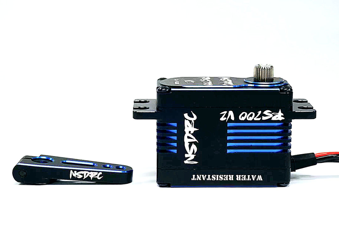 PRE ORDER: RS700 V2 Special Edition Blue Servo & Horn – No